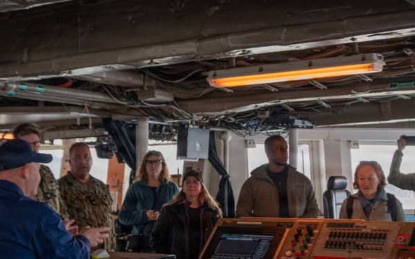 Arctic Edge 2026 medical experimentation participants tour NOAA’s Oscar Dyson (R-224) in Kodiak