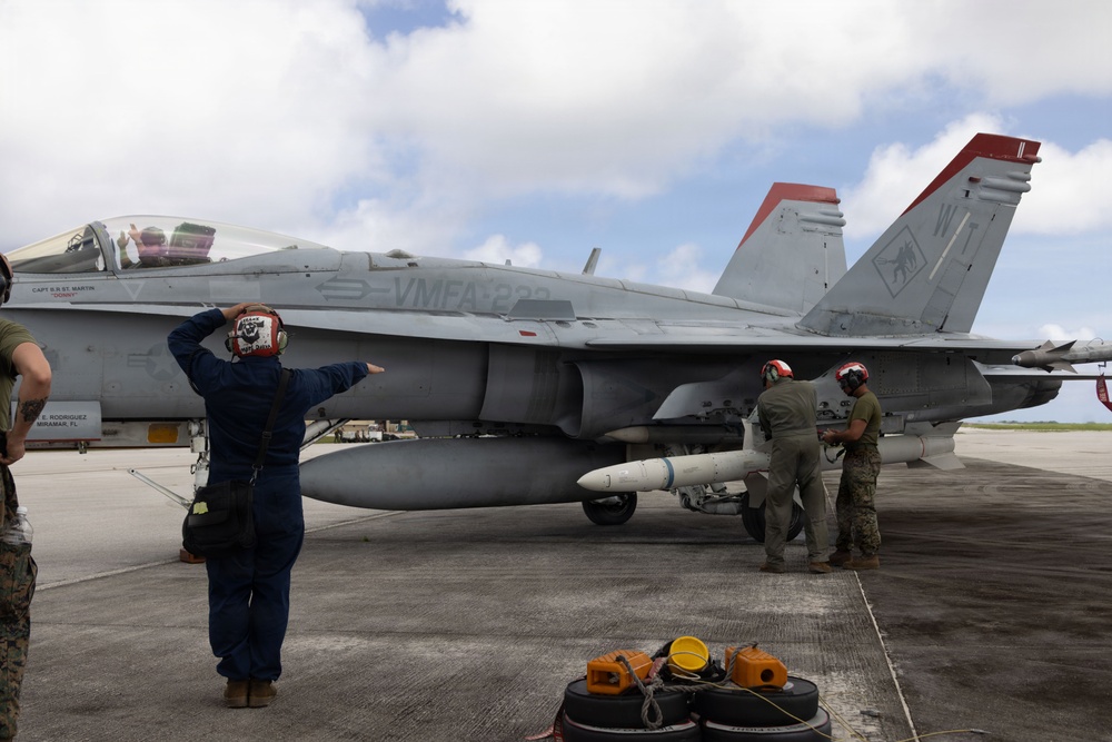 VMFA-232 conducts ATR and ordnance operations in Guam