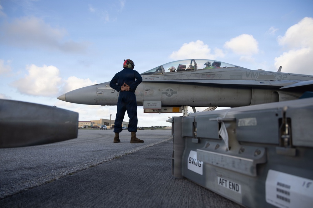 VMFA-232 conducts ATR and ordnance operations in Guam