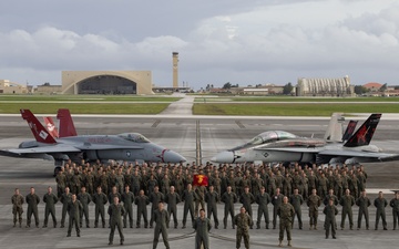 VMFA-232 takes squadron photo during GATR