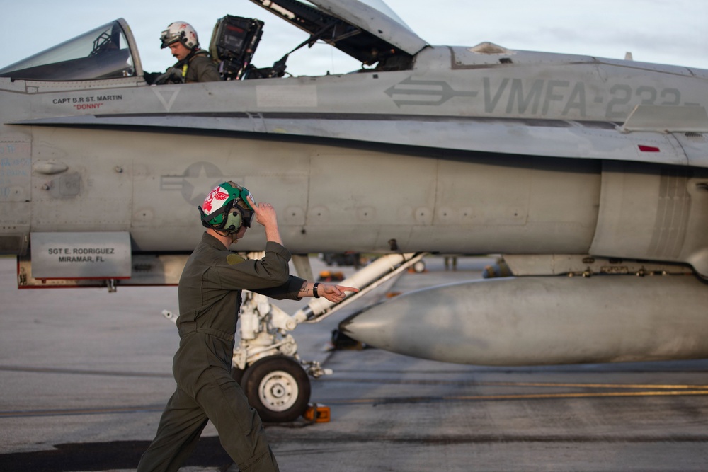 VMFA-232 sustain readiness through flight and ordnance operations