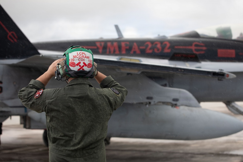 VMFA-232 flight operations support ULT