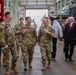 Senior leaders walk through sustainment operations