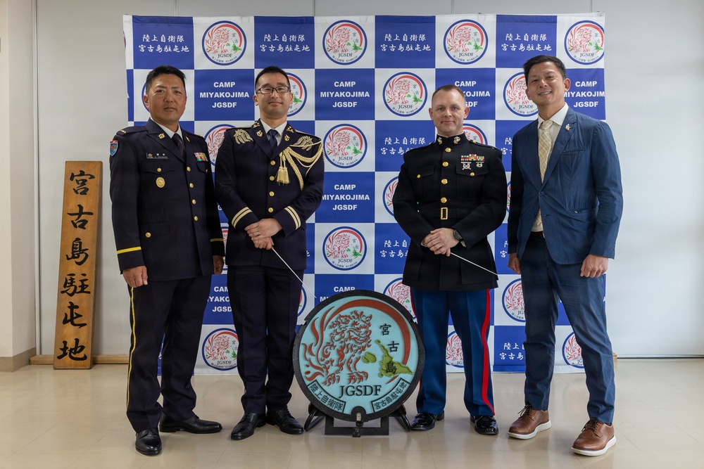 III Marine Expeditionary Force Band Performs at JGSDF Camp Miyakojima Anniversary Festival