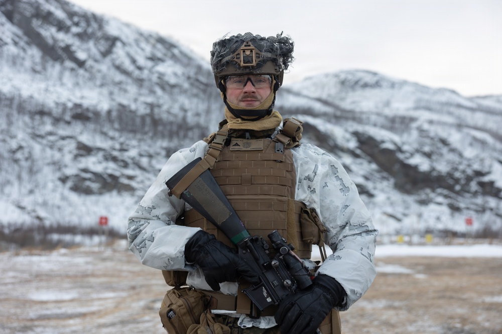 Headline: CORE26 | U.S. Marines and Sailors Execute Cold Weather Live-Fire Range for Arctic Exercise