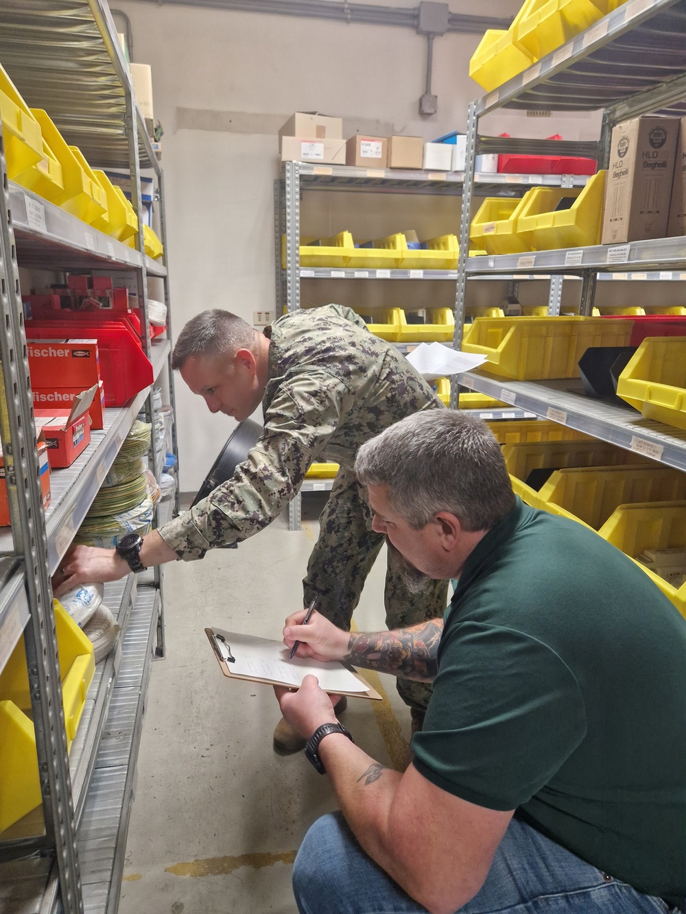 Operating Materials and Supplies Inventory Spot Check