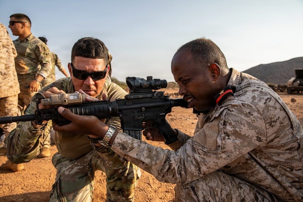 U.S. security forces assistance brigade trains Djiboutian rapid intervention forces