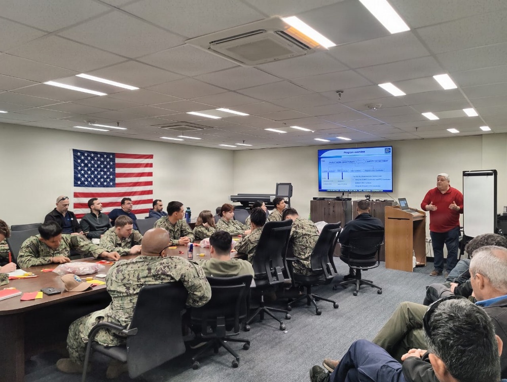 NAVFAC EURAFCENT Experts Conduct LOTO Training in Greece