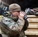 U.S. Army Spc. Philie Filer Takes a Break From the Harsh Conditions, During Combined Resolve 26-05