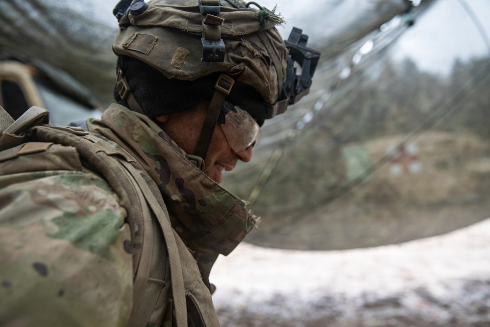 U.S. Army Sgt. Giovanni Perez Participates In Mass Casualty Training Event, During Combined Resolve 26-05