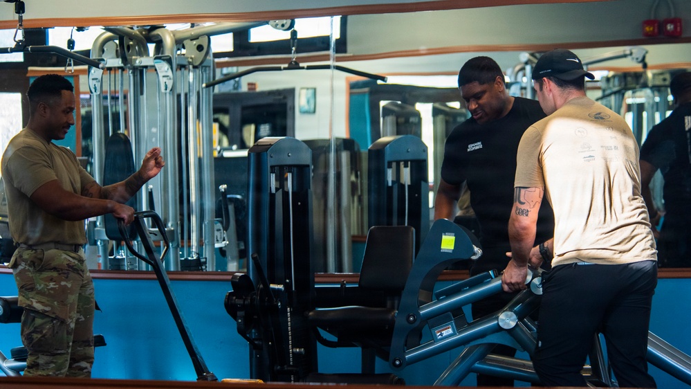 Allied partners boost readiness with Titan Fitness Center revamp