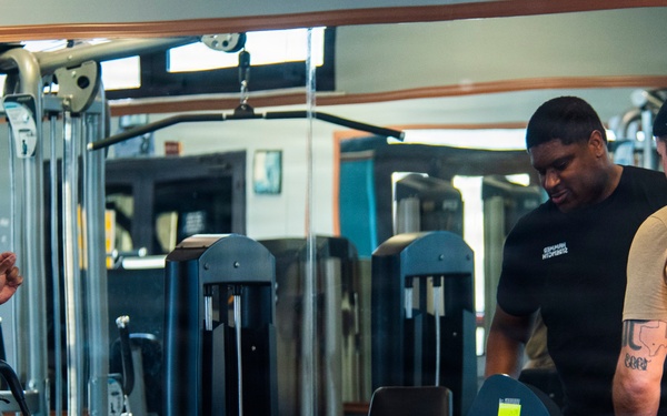 Allied partners boost readiness with Titan Fitness Center revamp