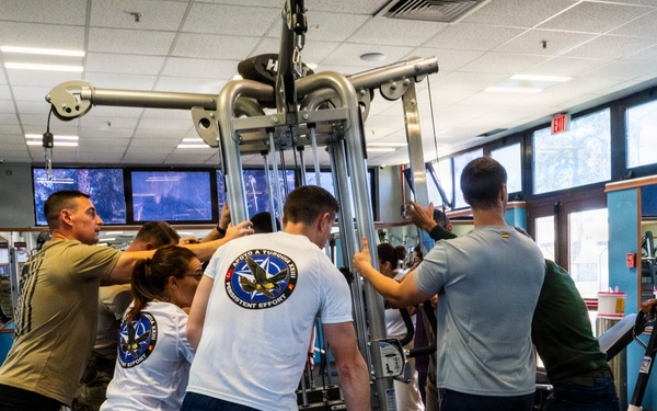 Allied partners boost readiness with Titan Fitness Center revamp