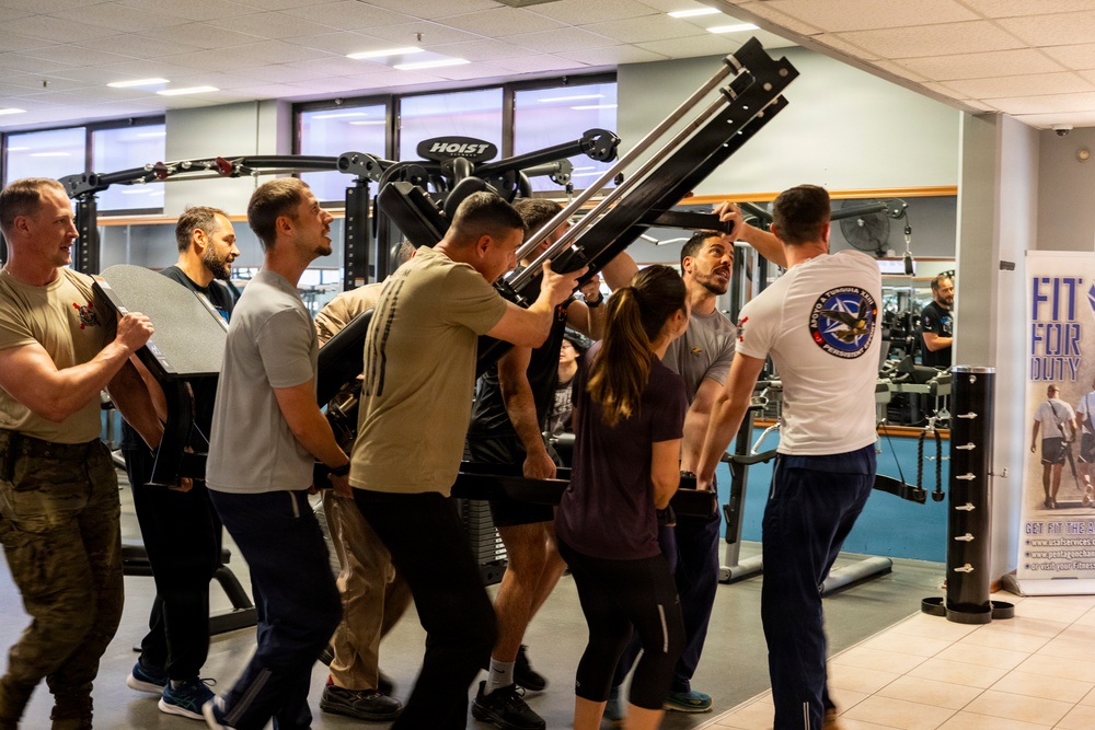 Allied partners boost readiness with Titan Fitness Center revamp