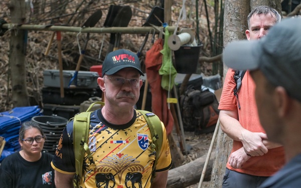 Members of Veterans of Foreign Wars and American Legion Posts Visit a DPAA Recovery Site