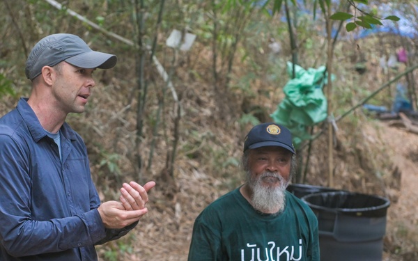 Members of Veterans of Foreign Wars and American Legion Posts Visit a DPAA Recovery Site