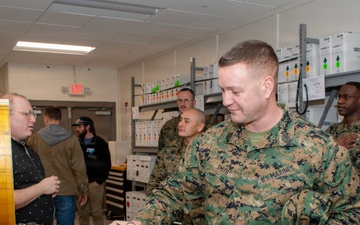 FRCE hosts 2nd Marine Logistics Group with eye on collaboration