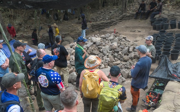 Members of Veterans of Foreign Wars and American Legion Posts Visit a DPAA Recovery Site