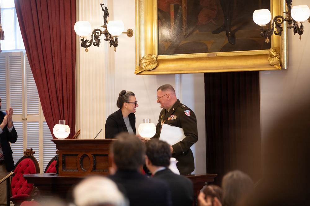 Maj. Gen. Knight delivers his final State of the Guard address