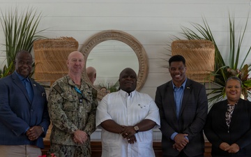 U.S. Ambassador visits The Bahamas during MAG-29 DAO Exercise