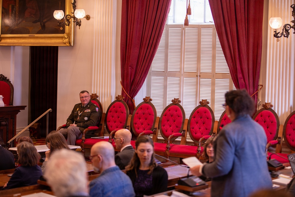 Maj. Gen. Knight delivers his final State of the Guard address