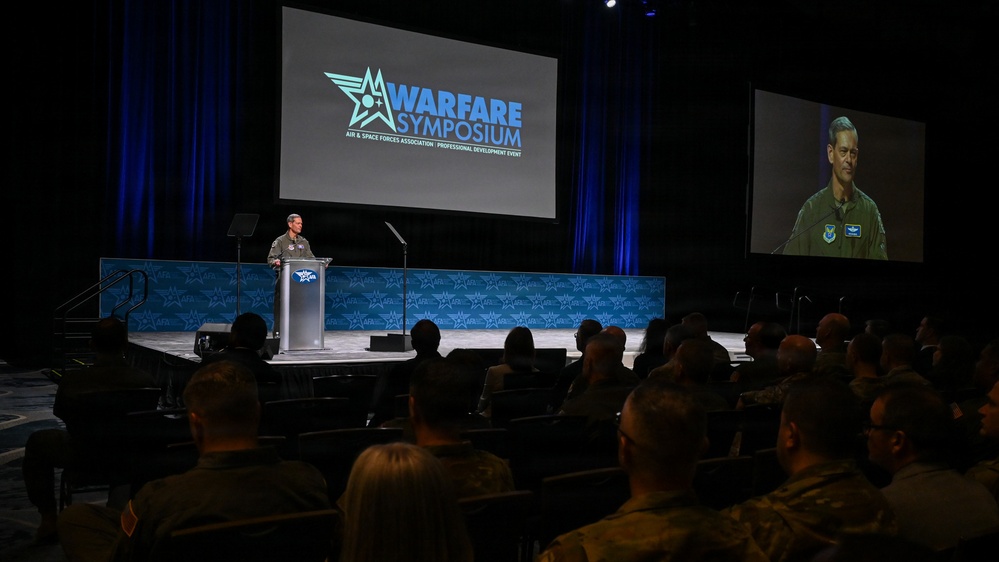 CSAF Keynote AFA Warfare Symposium 2026