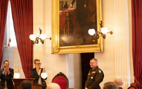 Maj. Gen. Knight delivers his final State of the Guard address