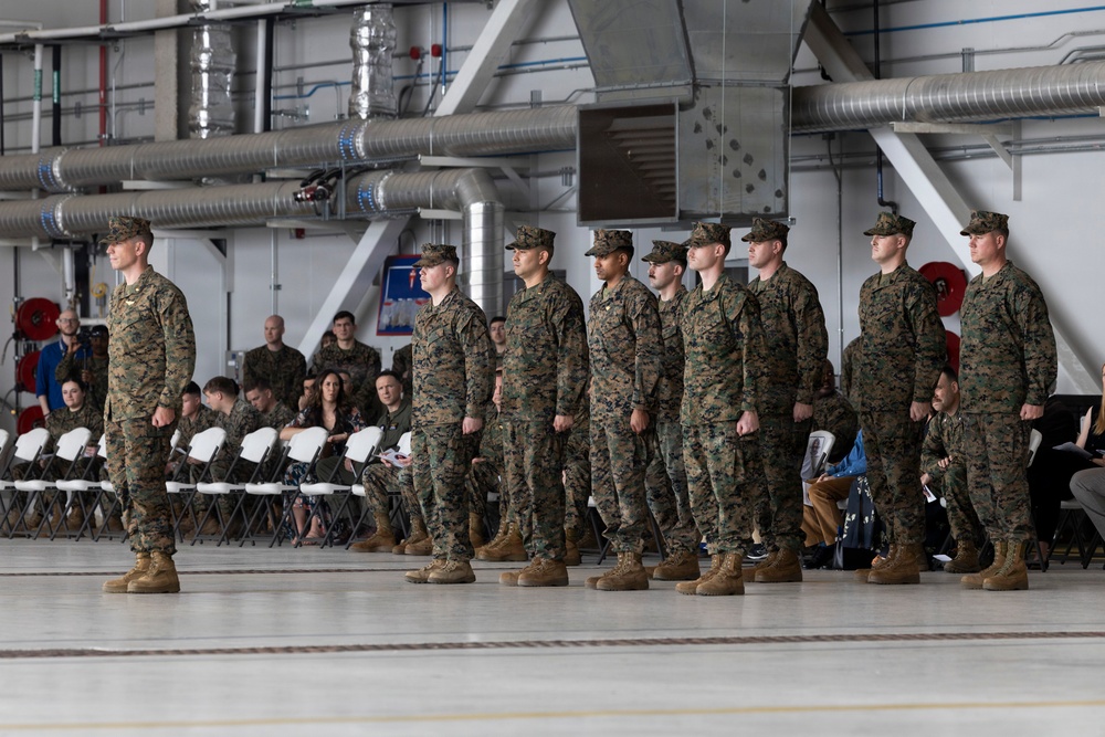 VMFA-251 Change of Command Ceremony