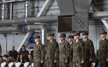 VMFA-251 Change of Command Ceremony