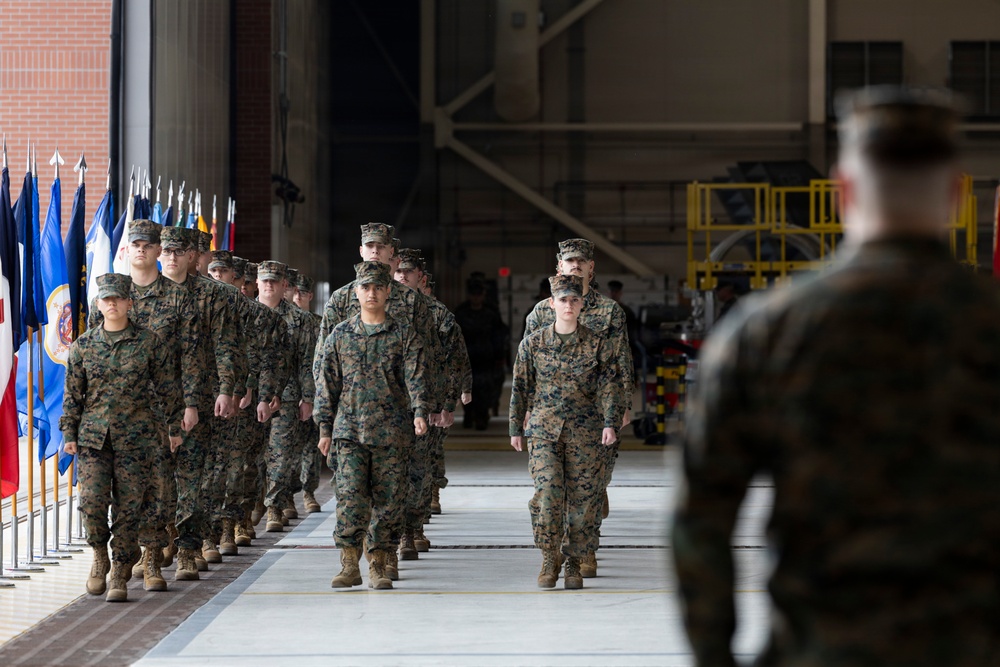 VMFA-251 Change of Command Ceremony