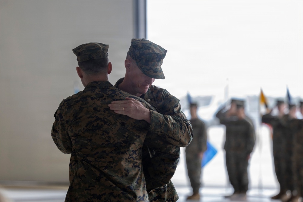 VMFA-251 Change of Command Ceremony