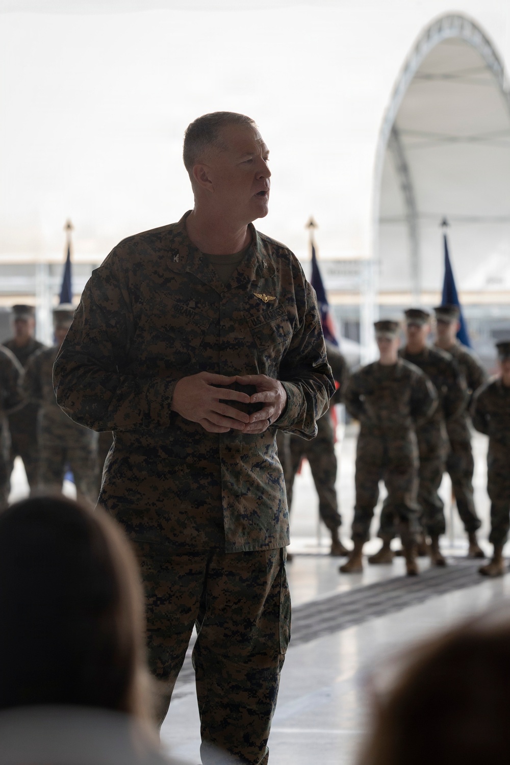 VMFA-251 Change of Command Ceremony