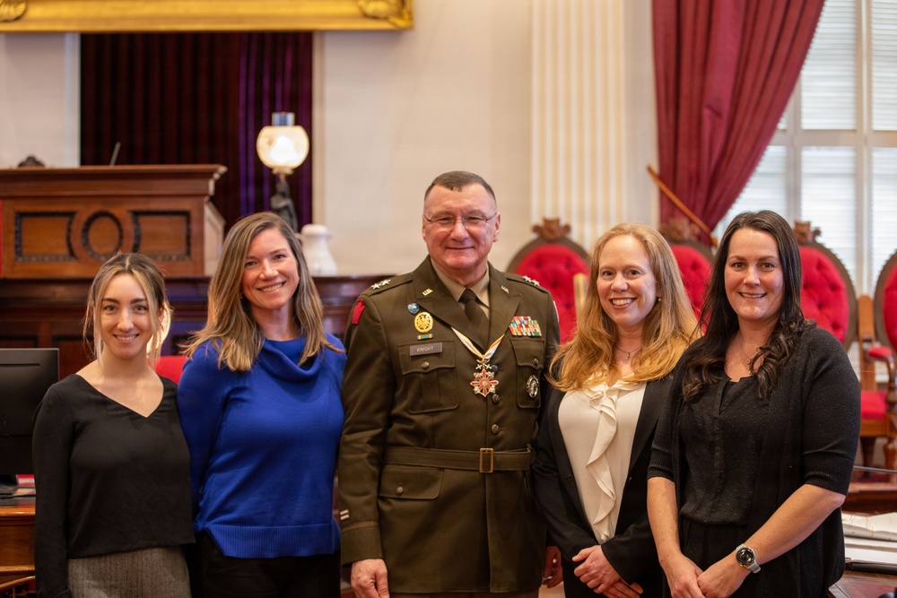 Maj. Gen. Knight delivers his final State of the Guard address