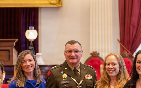 Maj. Gen. Knight delivers his final State of the Guard address
