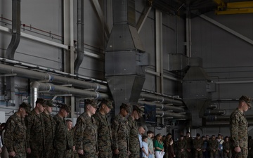 VMFA-251 Change of Command Ceremony