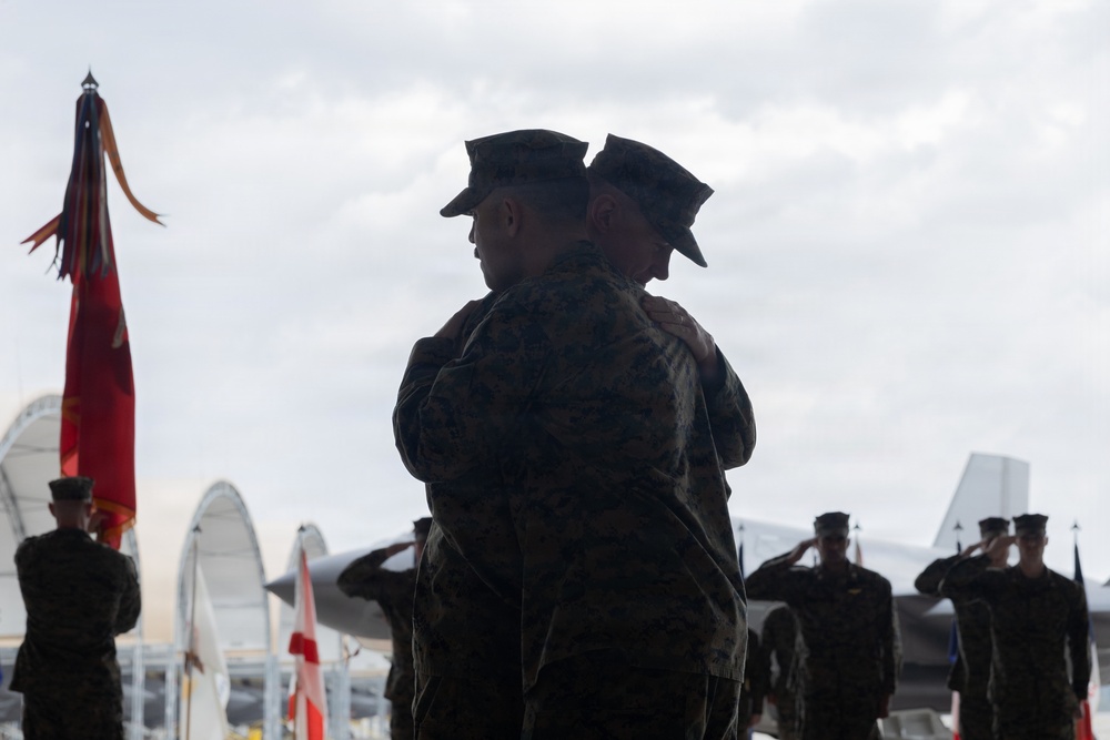 VMFA-251 Change of Command Ceremony