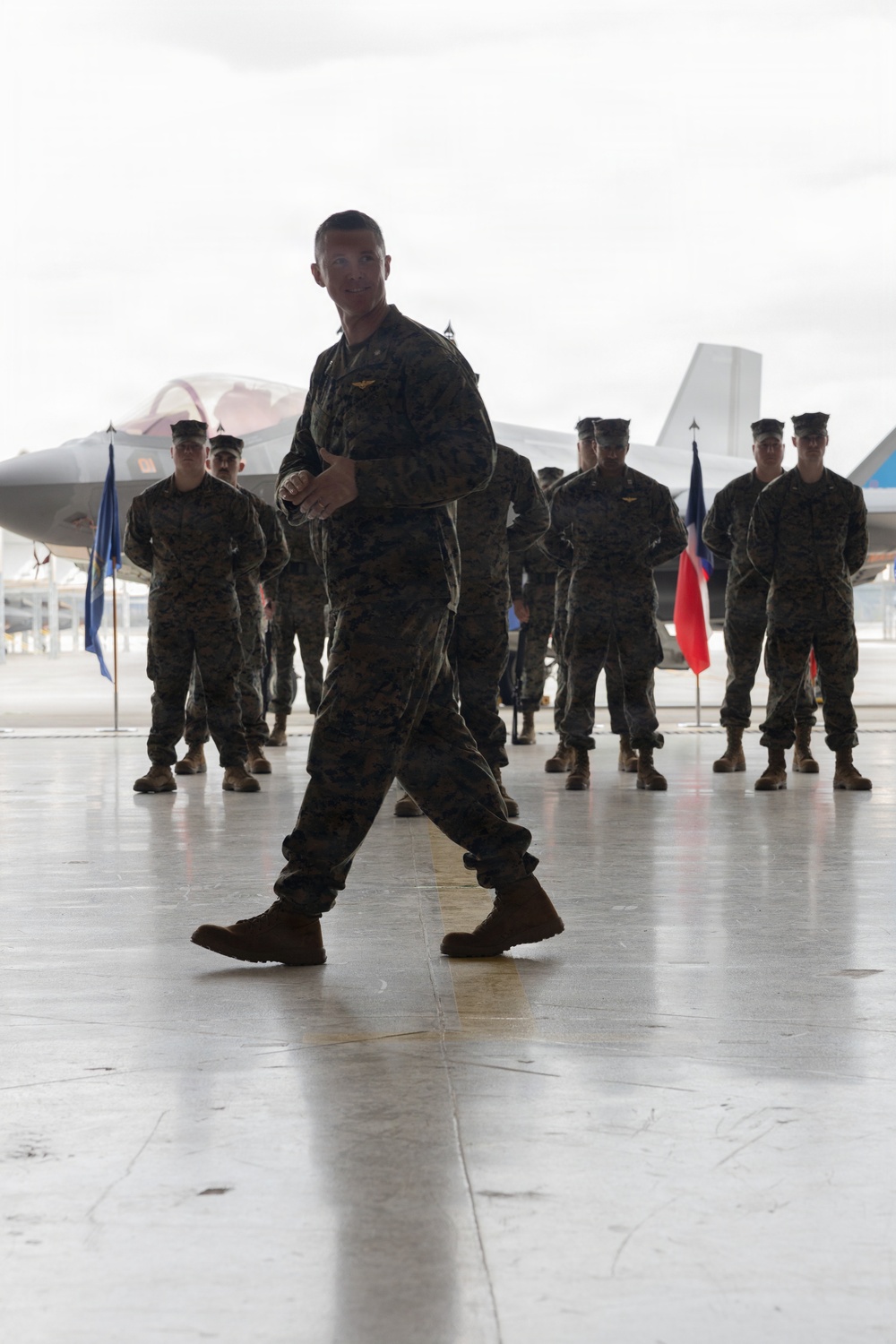 VMFA-251 Change of Command Ceremony