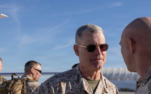 Assistant Commandant of the Marine Corps Gen. Bradford J. Gering visits JTF-SB Marines