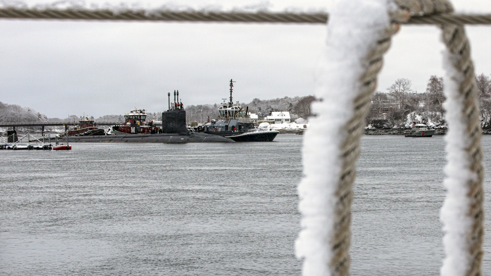 USS New Mexico Enters Shipyard for Warfighting Upgrade