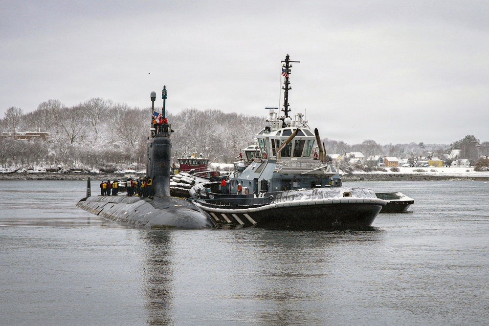 USS New Mexico Enters Shipyard for Warfighting Upgrade