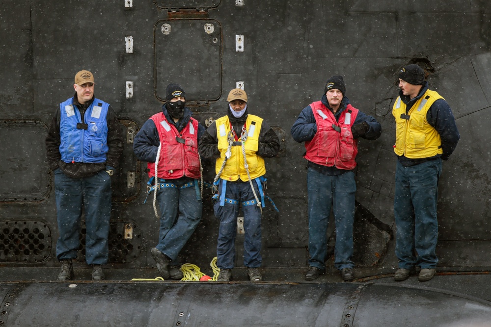 USS New Mexico Enters Shipyard for Warfighting Upgrade