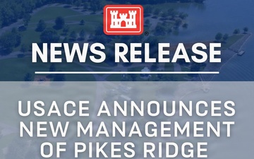USACE announces new management of Pikes Ridge Recreation Area at Green River Lake