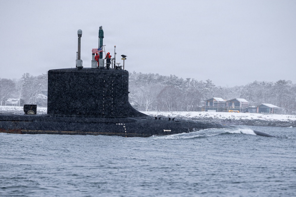 USS New Mexico Enters Shipyard for Warfighting Upgrade