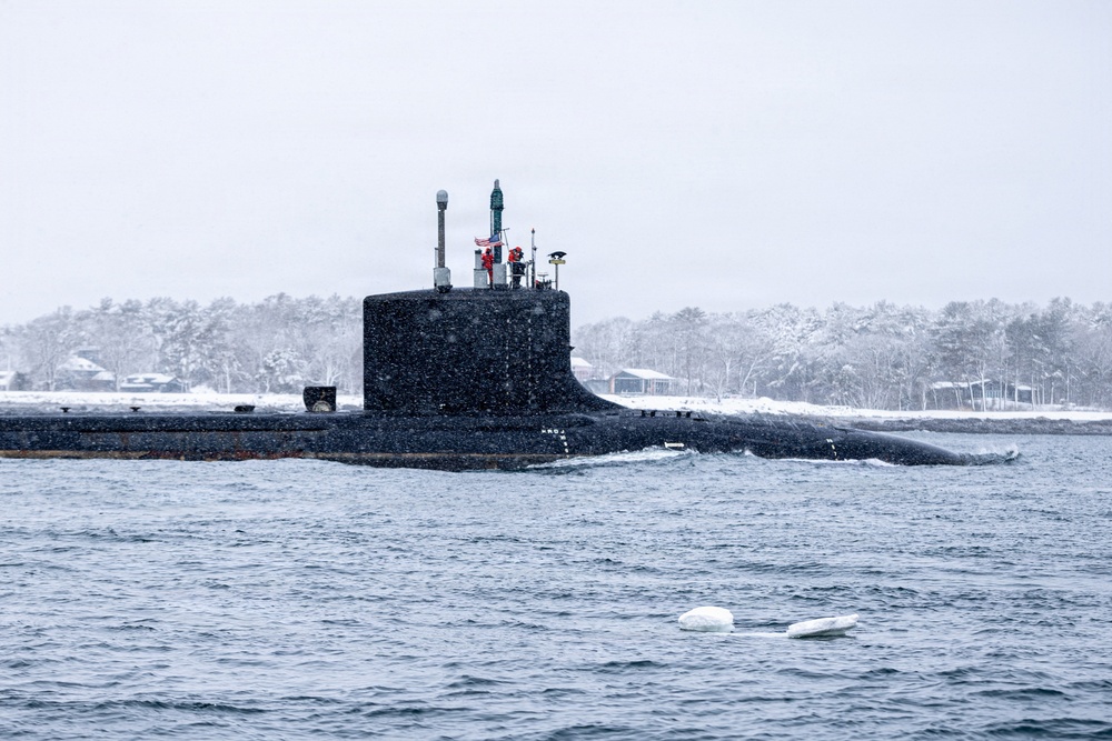 USS New Mexico Enters Shipyard for Warfighting Upgrade