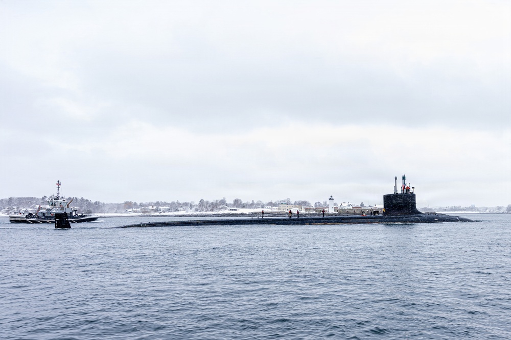 USS New Mexico Enters Shipyard for Warfighting Upgrade