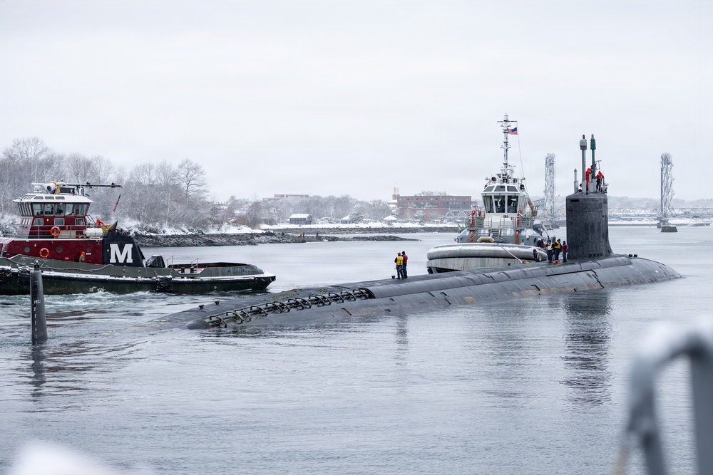 USS New Mexico Enters Shipyard for Warfighting Upgrade