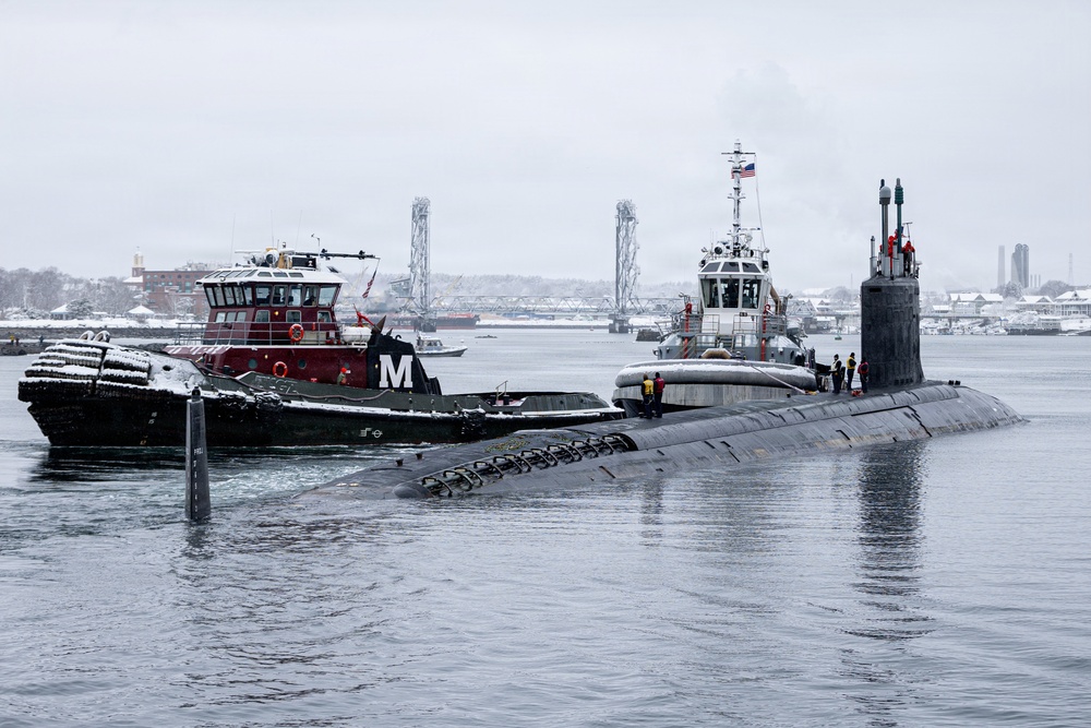 USS New Mexico Enters Shipyard for Warfighting Upgrade