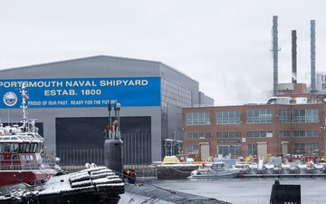 USS New Mexico Enters Shipyard for Warfighting Upgrade