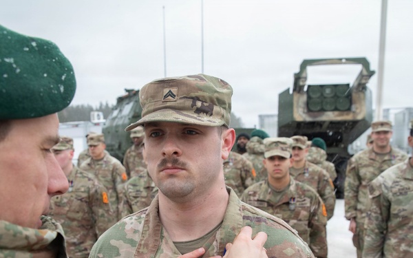 Task Force Pergale Receives the Medal for Mutual Support