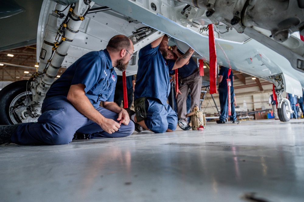 12th AMXS builds first T-7A Red Hawk maintenance team